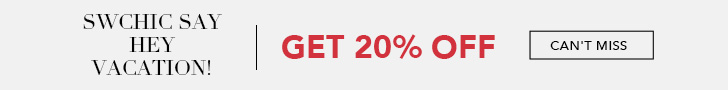 SWChic Say Hey Vacation! Get 20% Off Can't Miss